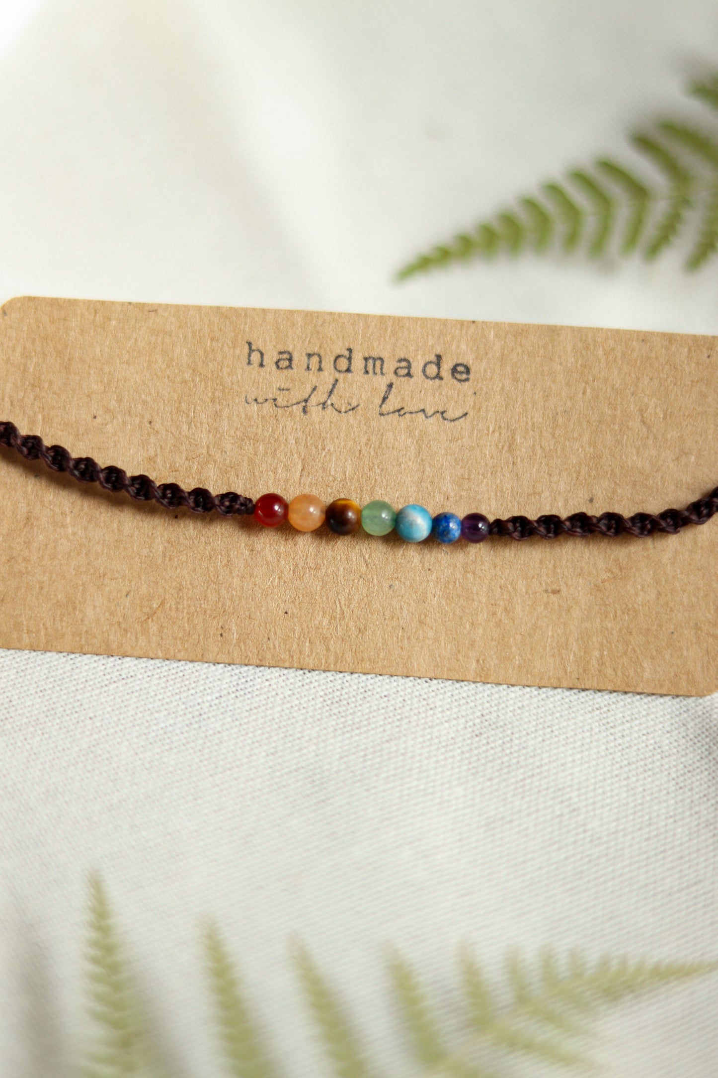 Chakra Perlen Armband