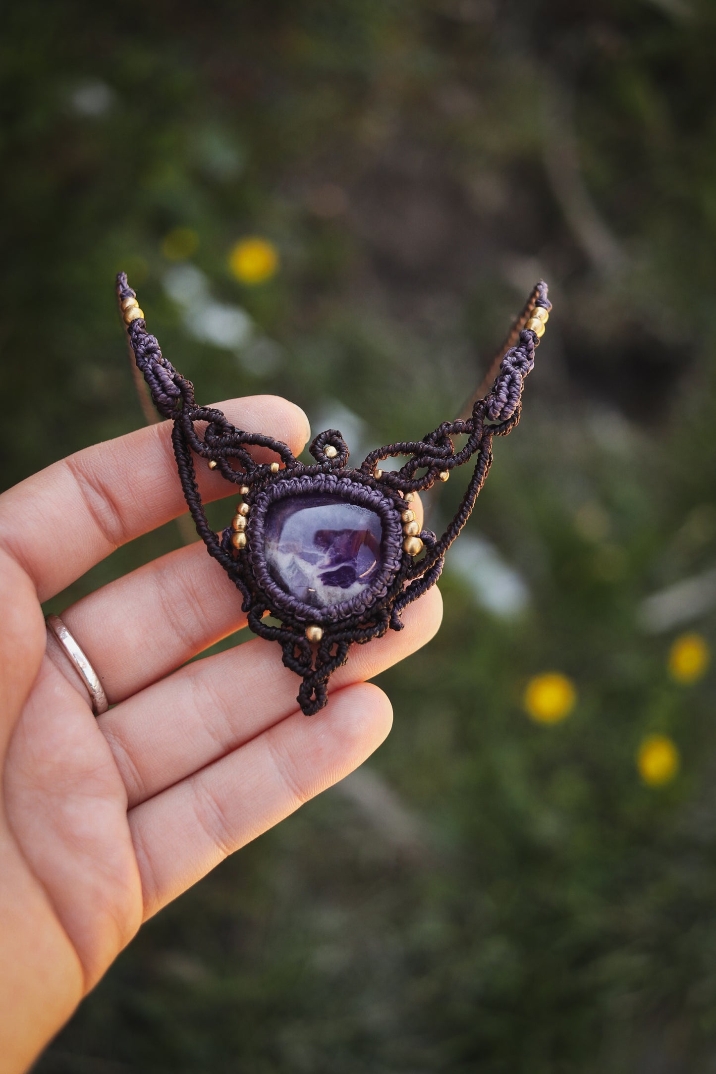 Amethyst Halskette