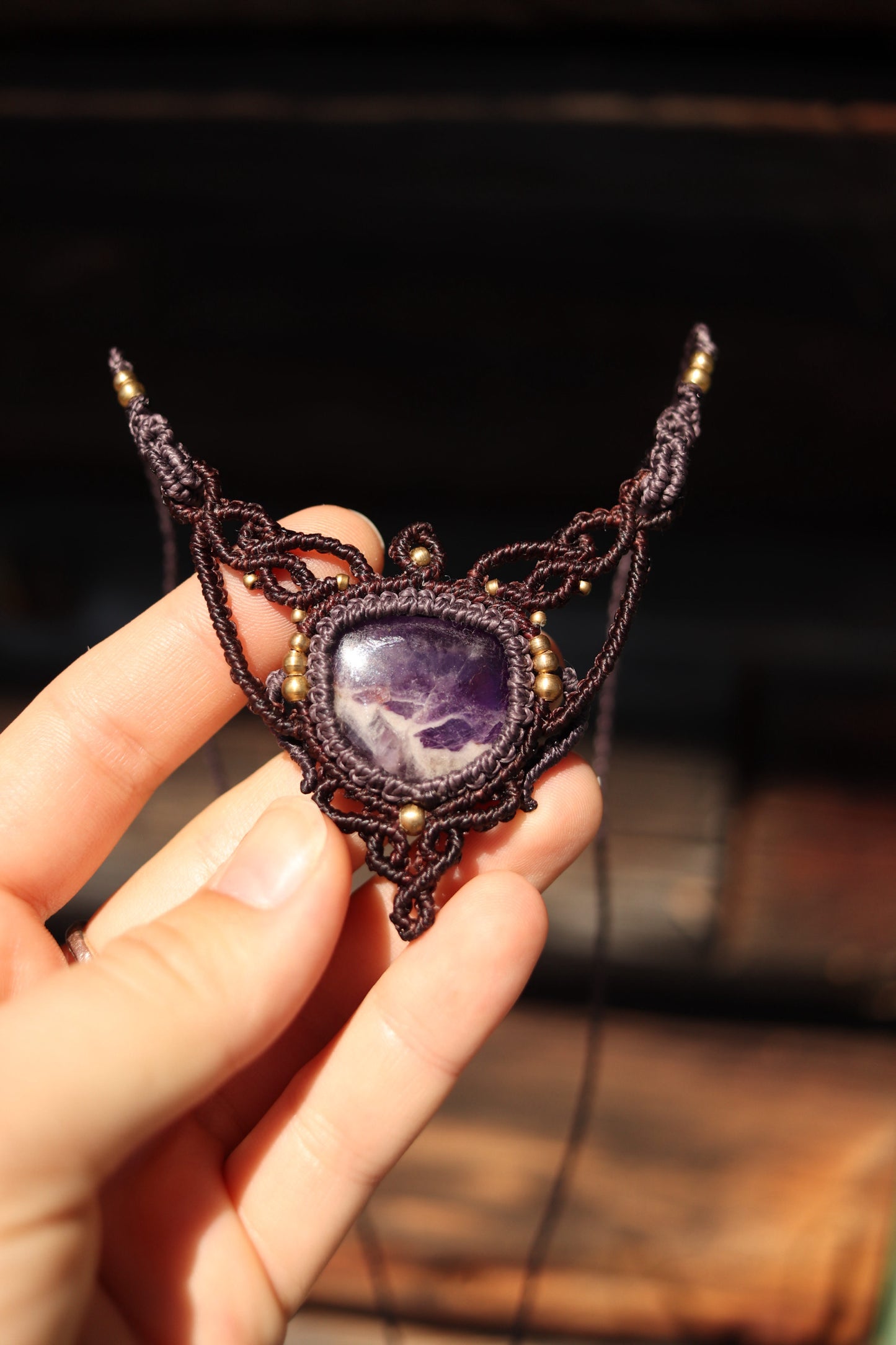 Amethyst Halskette