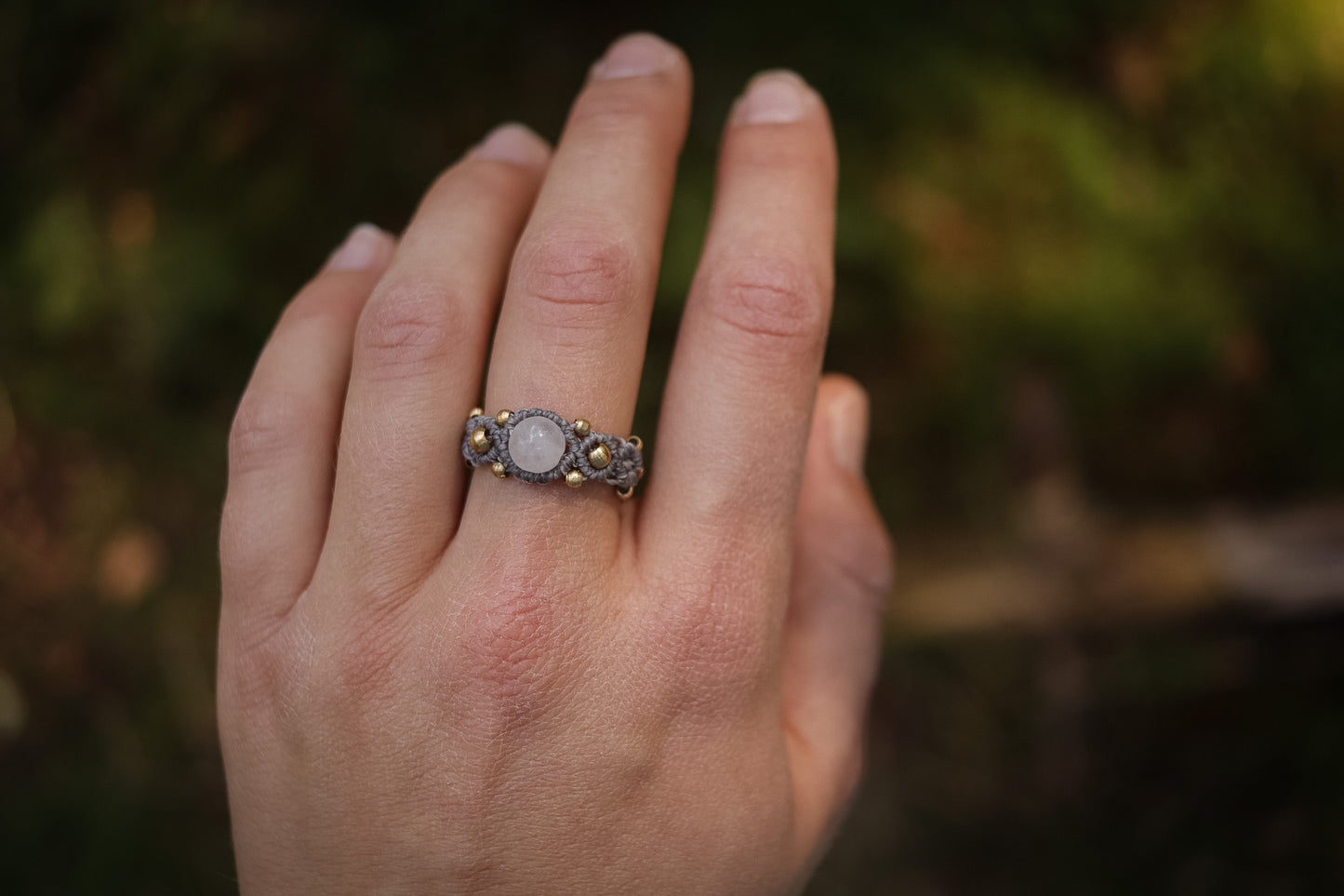 Rosenquarz Ring