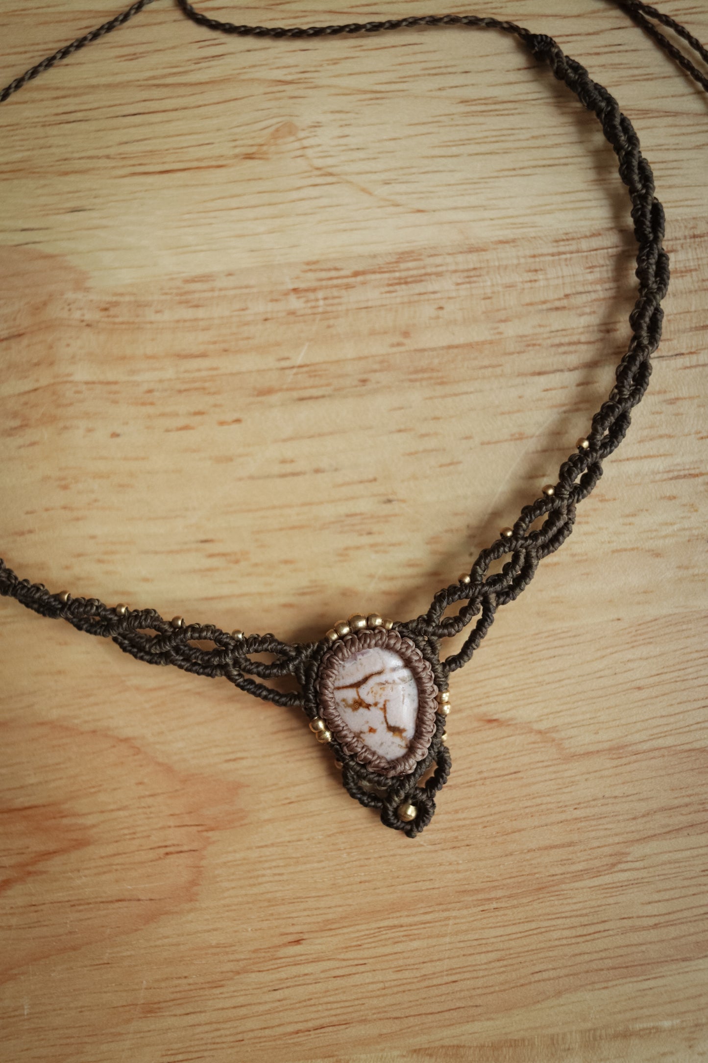 Rhodochrosit Halskette