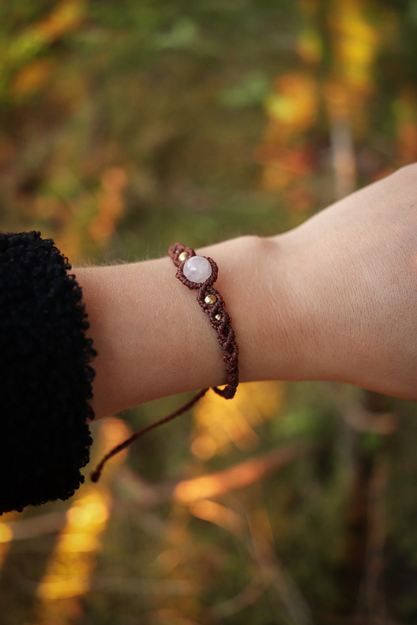 Rosenquarz Armband