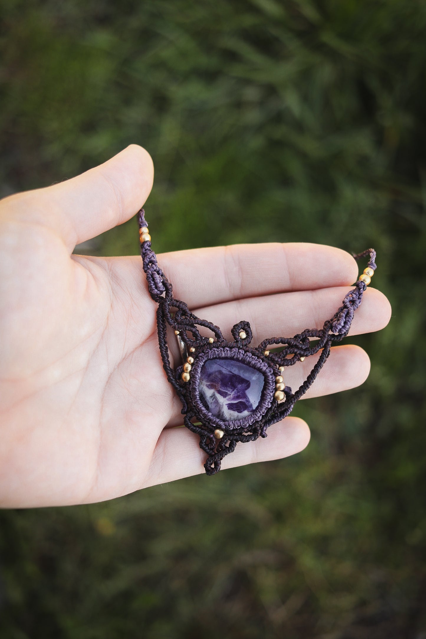 Amethyst Halskette