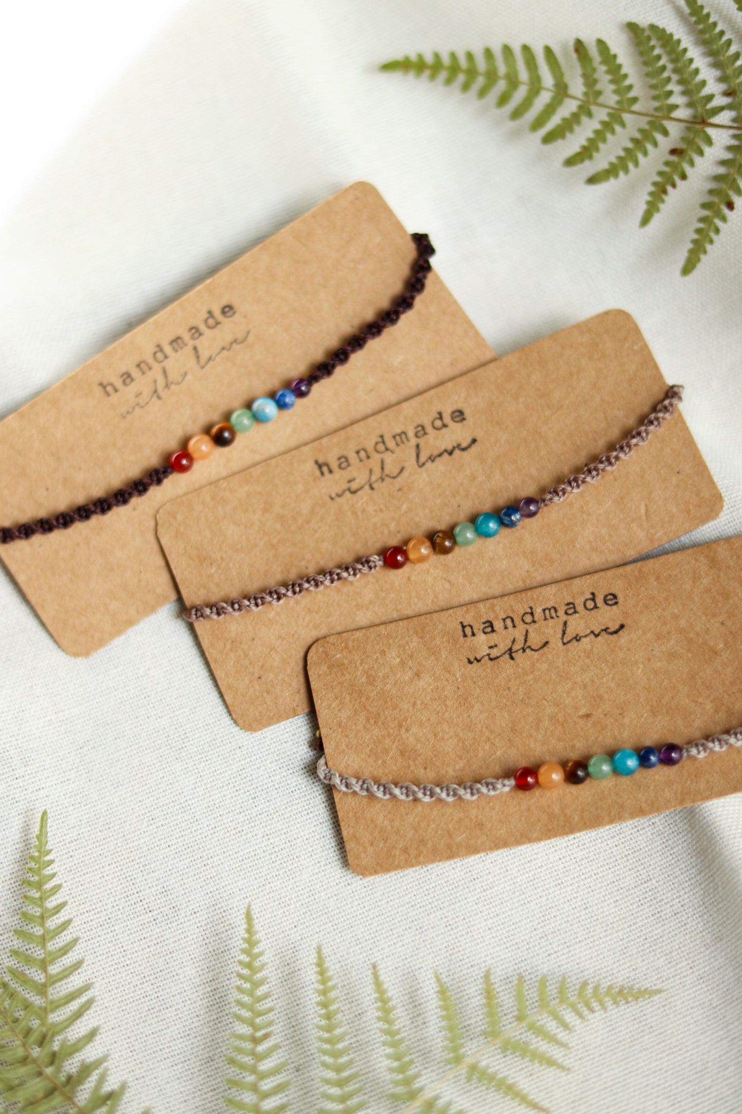 Chakra Perlen Armband