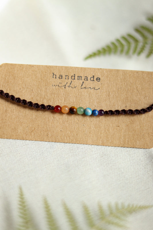 Chakra Perlen Armband