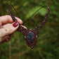 Azurit Choker Halskette