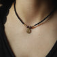 einfache Rhodonit Choker Halskette