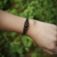 Delicate Gemstone Brass Bracelets