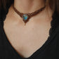 Labradorit Choker Halskette