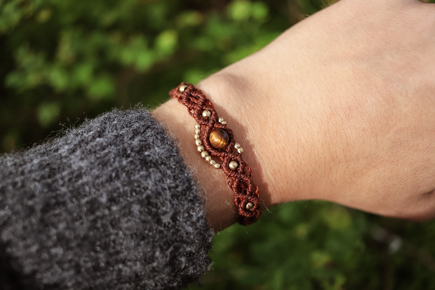 Edelstein Messing Armbänder