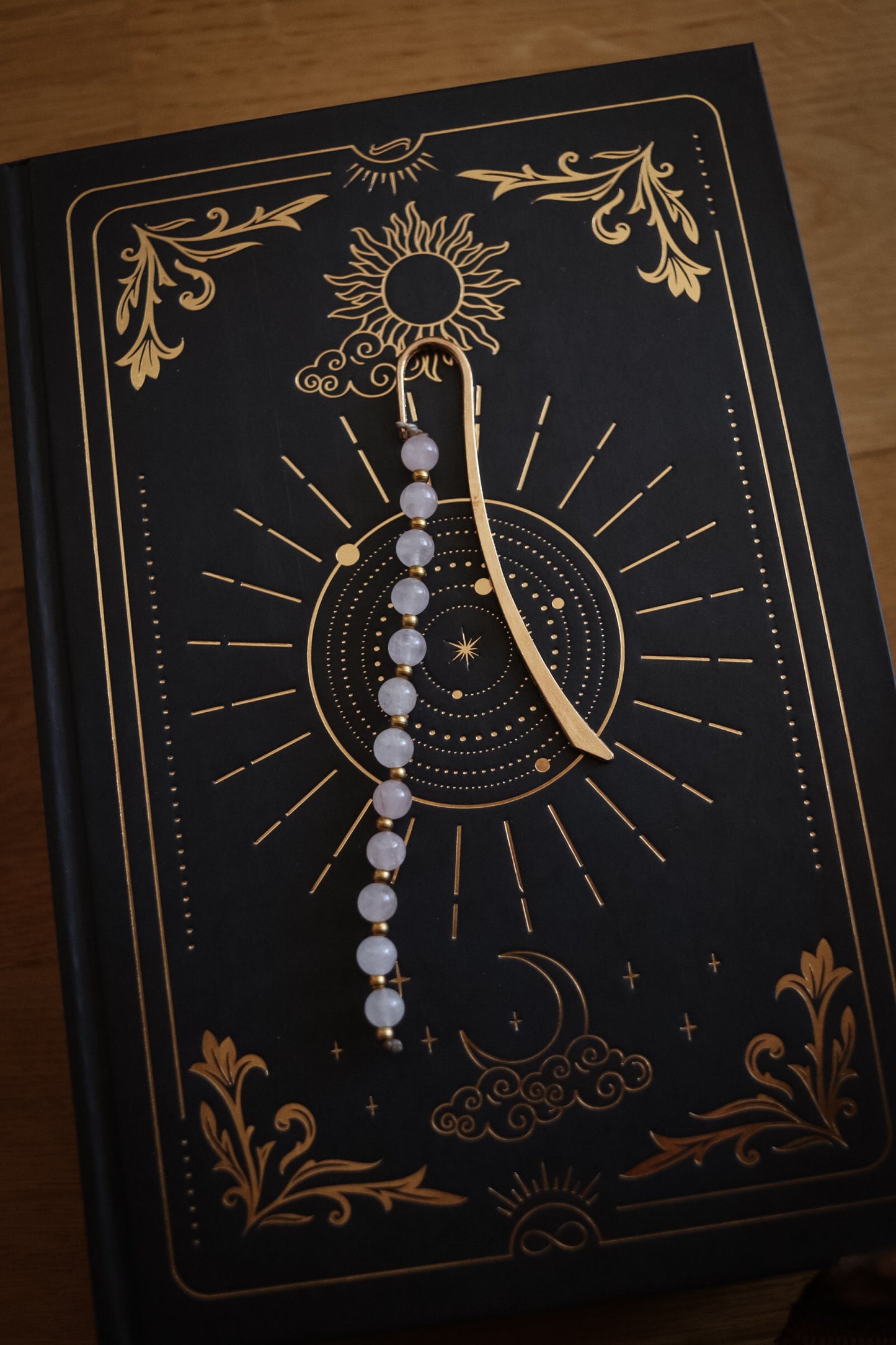 Rosenquarz Lesezeichen