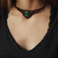 Malachit Choker Halskette