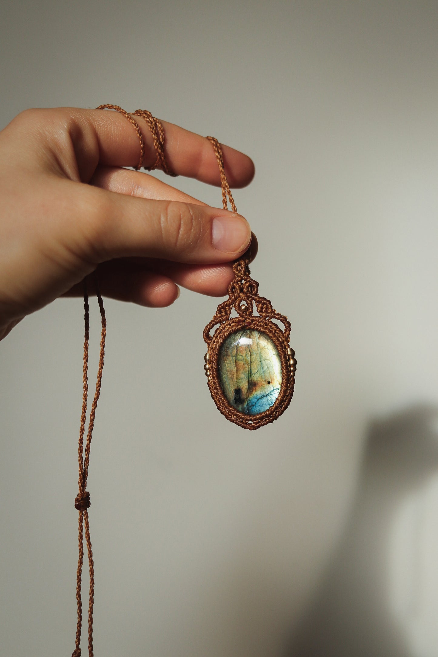 Labradorit Halskette