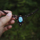 Labradorit Choker Halskette
