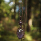 schlichte Ametrin & Amethyst • Halskette