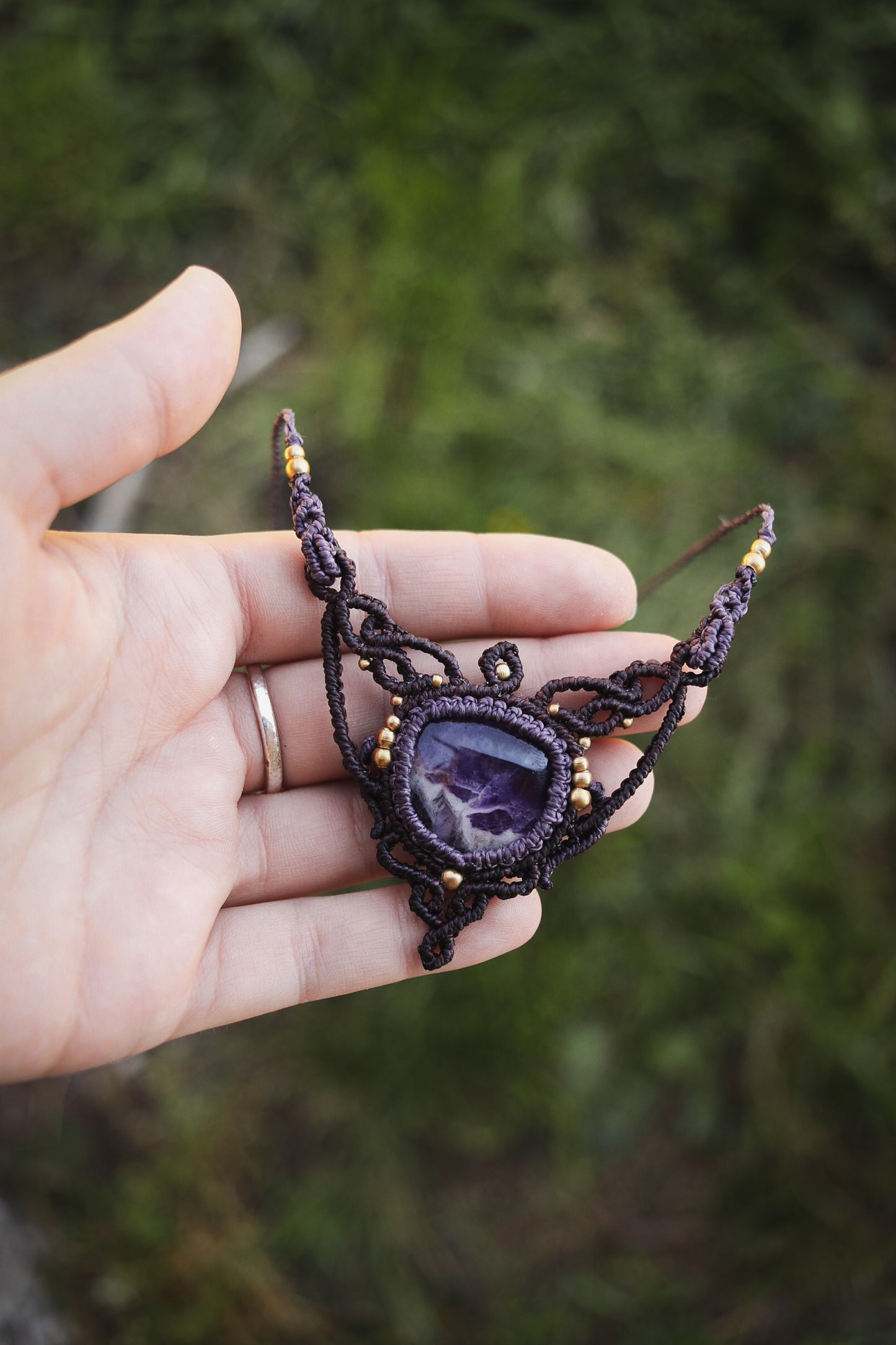 Amethyst Halskette