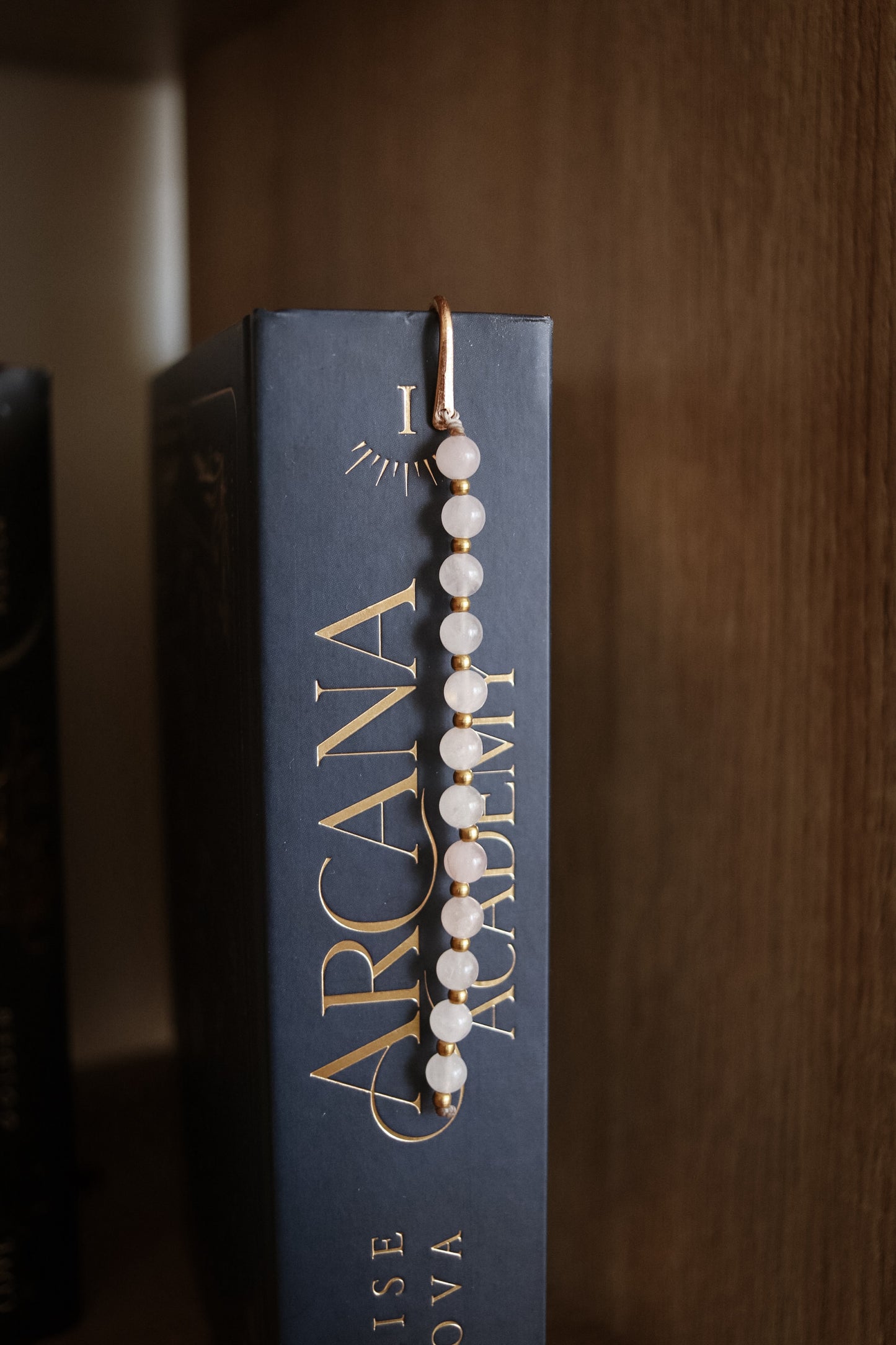 Rosenquarz Lesezeichen