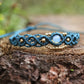 Opalith Messing Armband