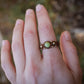 grüne Jade Ring