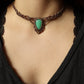 Chrysopras Choker Halskette