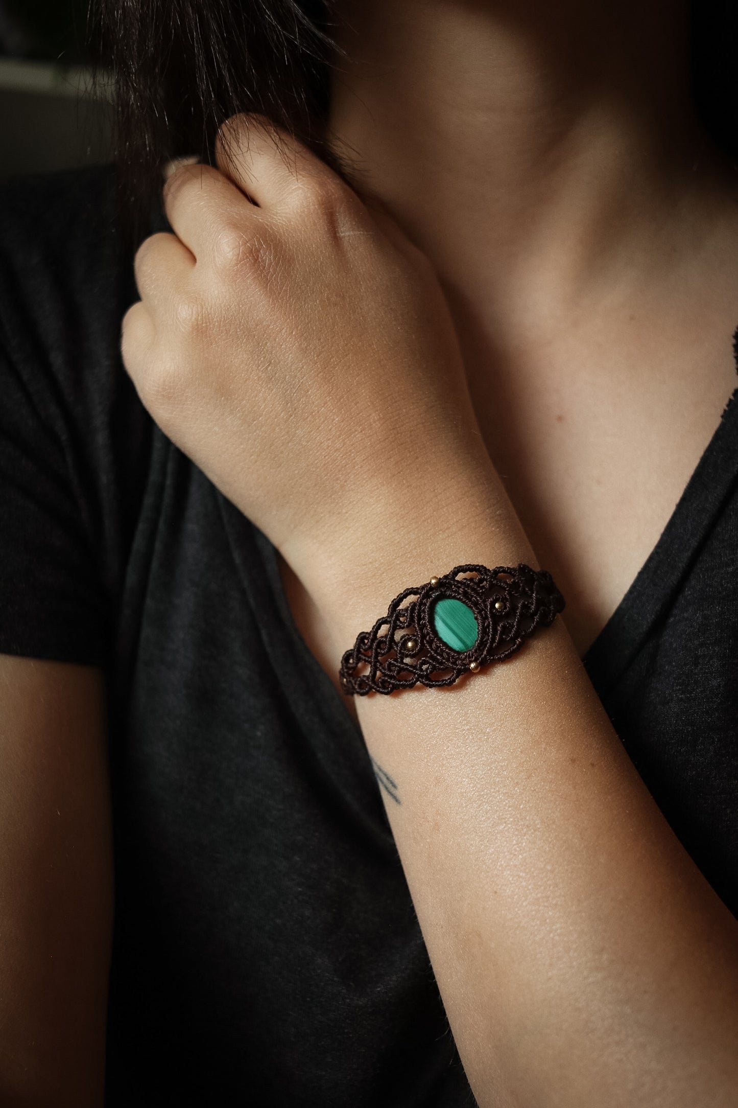 Malachit Armband