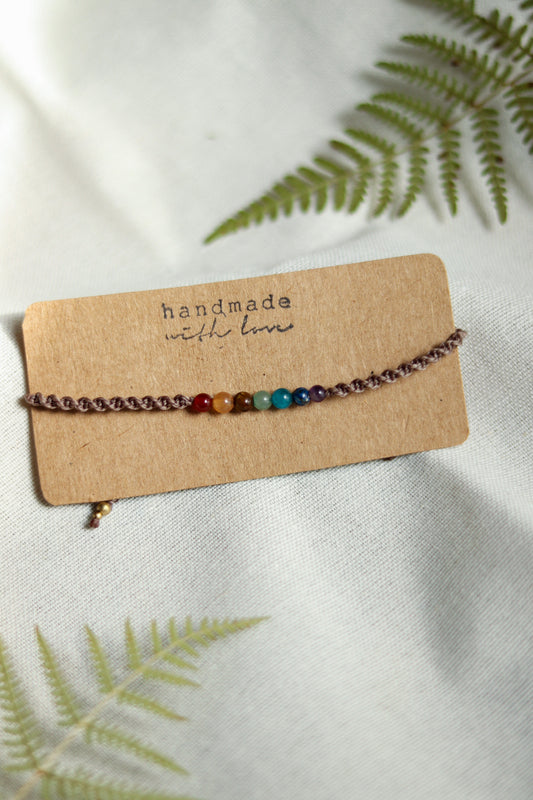 Chakra Perlen Armband