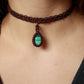 Malachit Choker Halskette