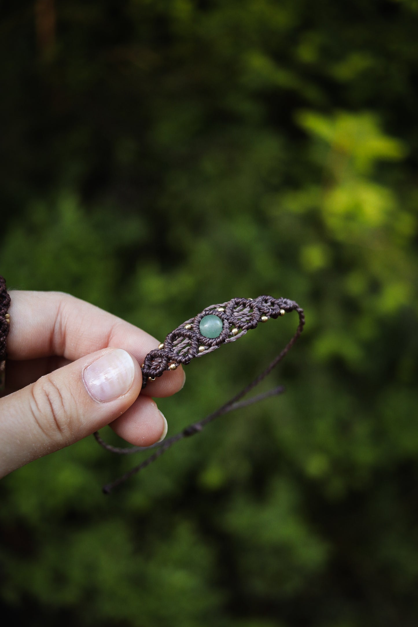 zartes Aventurin Boho Armband