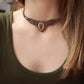 Tigerauge Choker Halskette