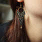 Boho Ohrringe • grün