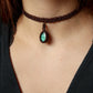 Malachit Choker Halskette