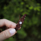 zartes Rosenquarz Boho Armband