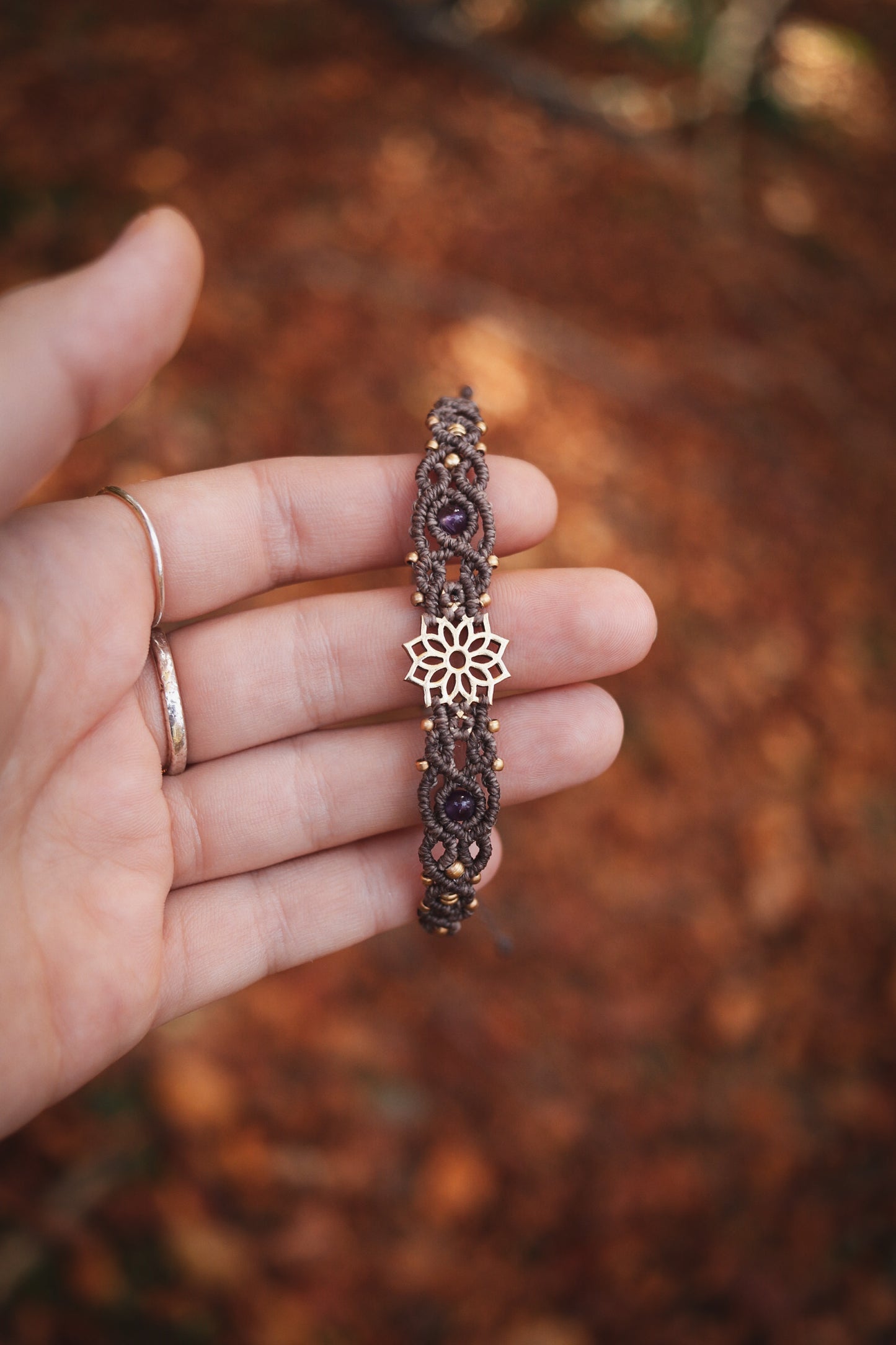 Amethyst Kronenchakra • Armband