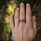 grüne Jade Ring