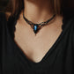 Labradorit • Choker Halskette