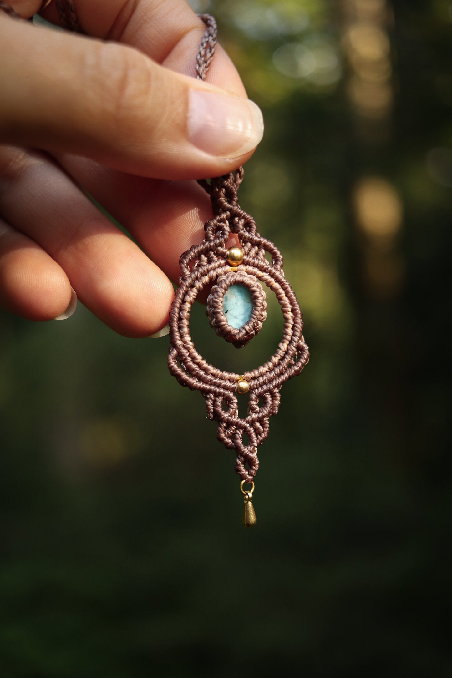 Larimar Halskette