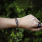 Delicate Gemstone Brass Bracelets