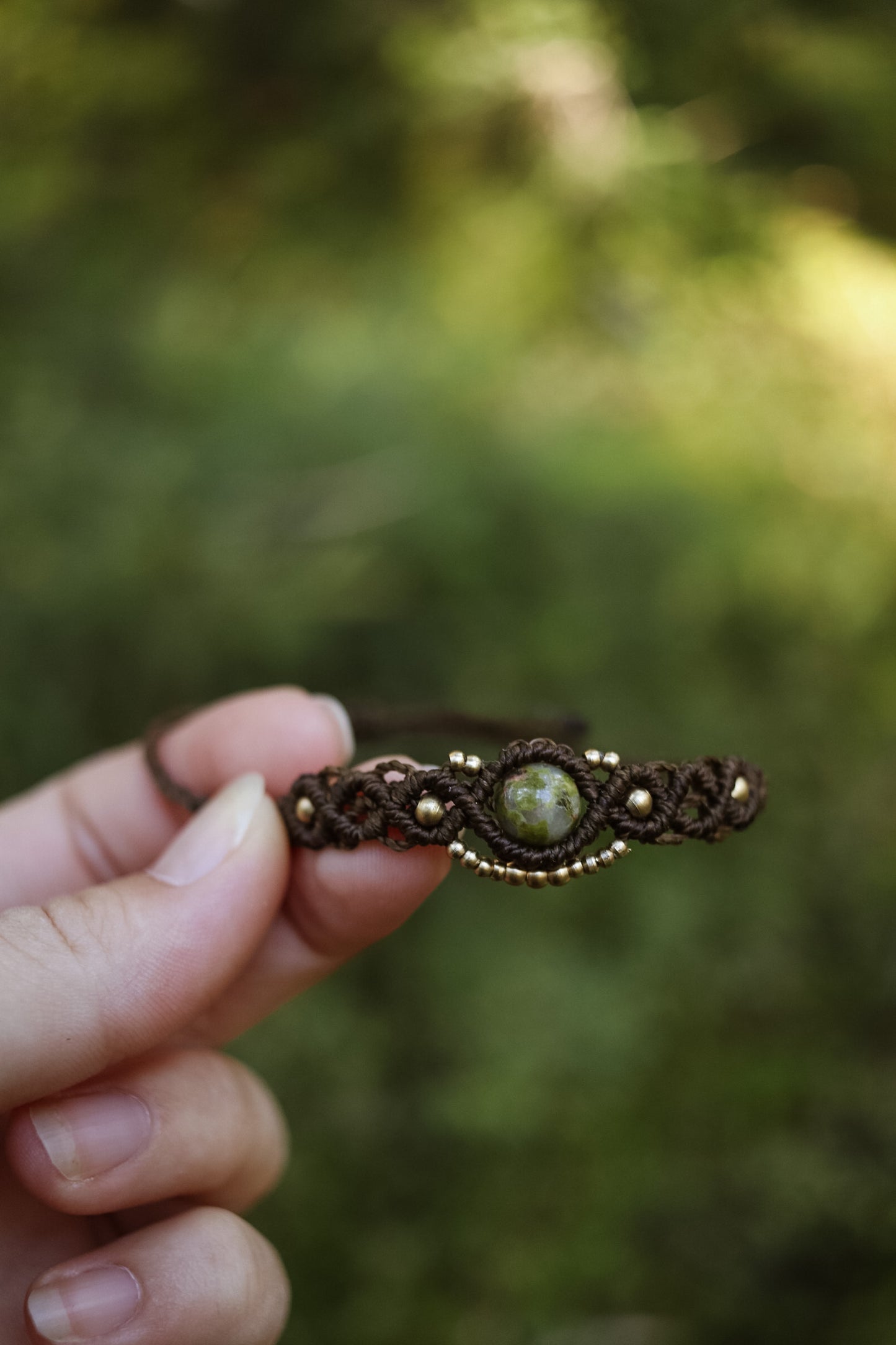 Edelstein Messing Armbänder