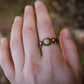 grüne Jade Ring