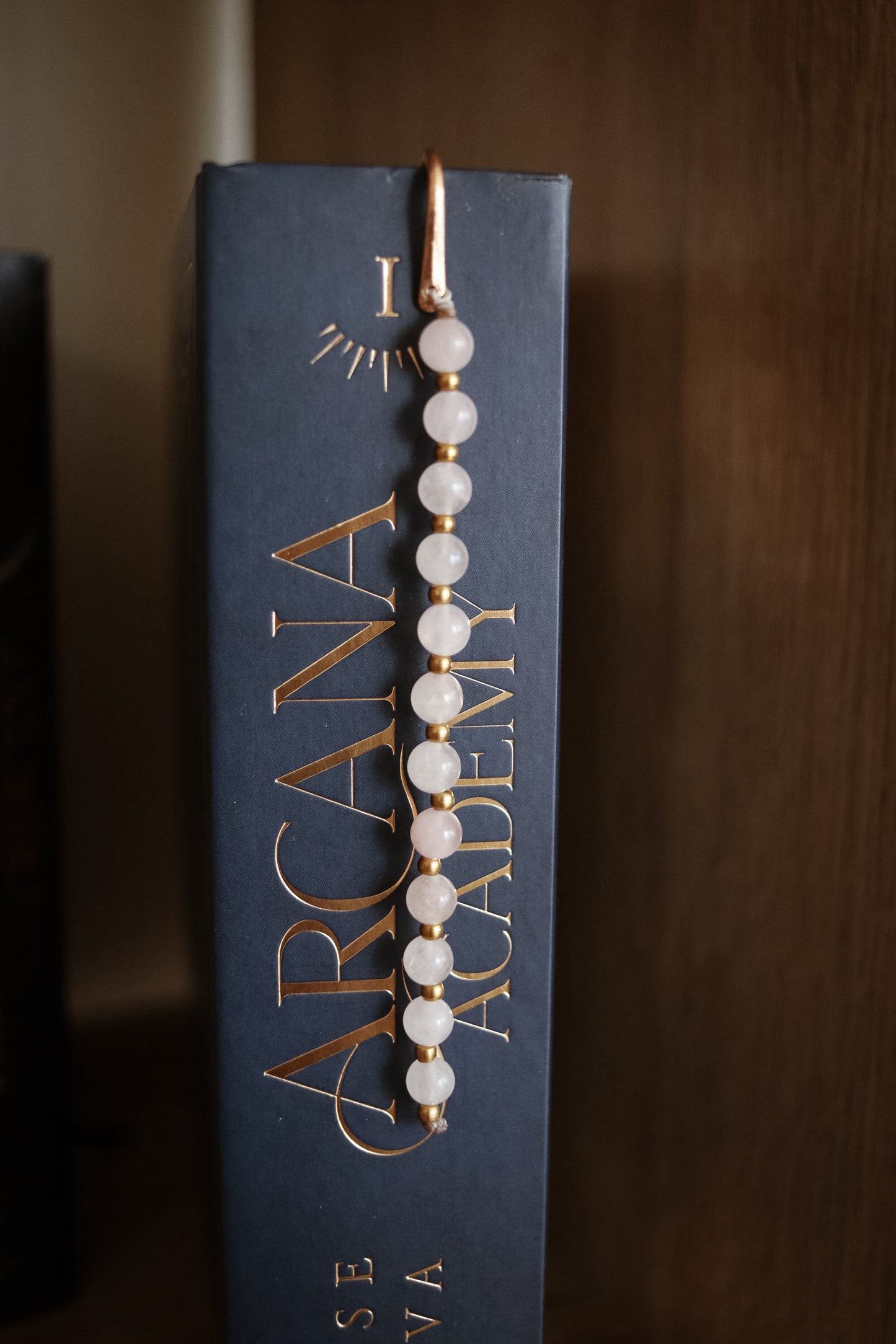 Rosenquarz Lesezeichen