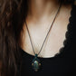 Chrysocolla necklace
