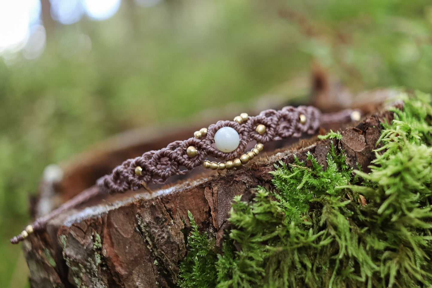 Amazonit Perlen Armband