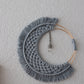 Mond Wandbehang mit Bergkristall