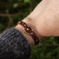Tigerauge Perlen Armband