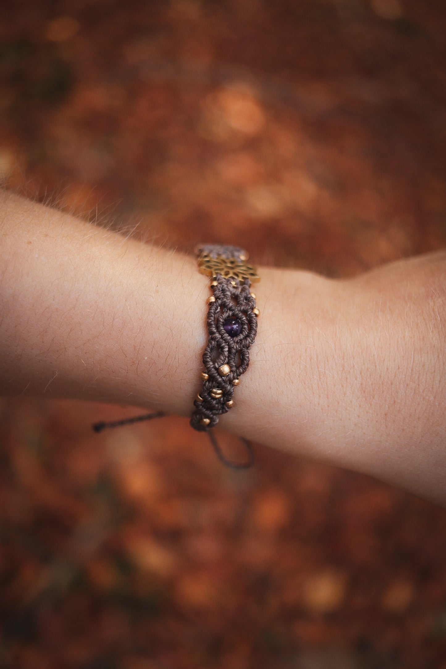 Amethyst Kronenchakra • Armband