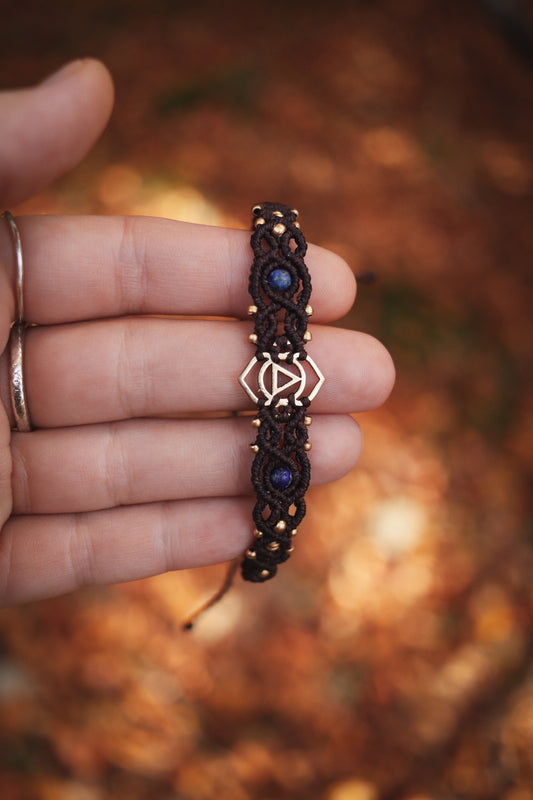 Lapislazuli Stirnchakra • Armband