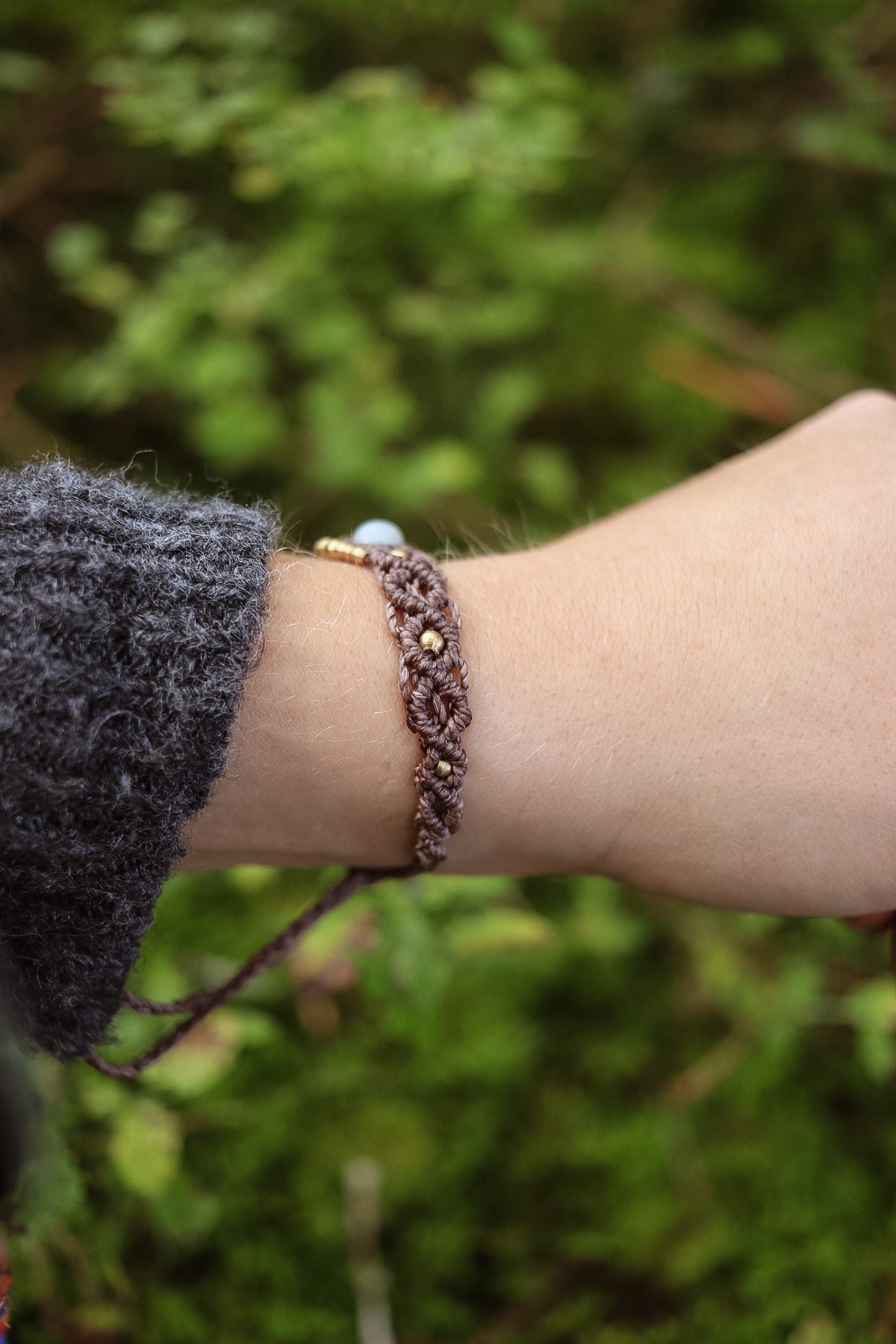 Amazonit Perlen Armband