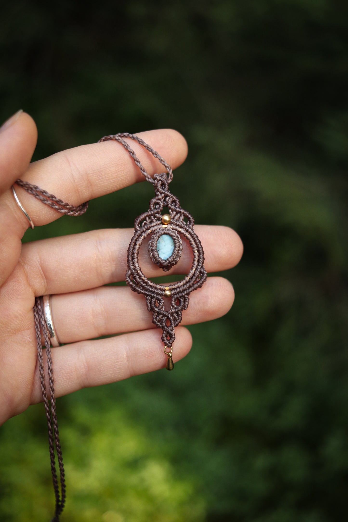 Larimar Halskette