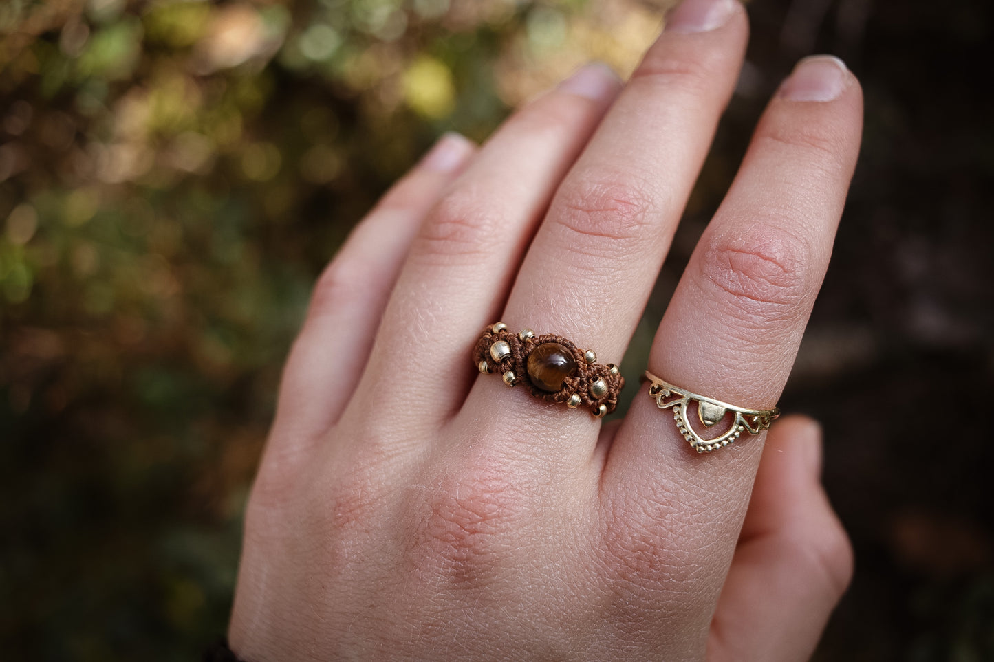 Tigerauge Ring