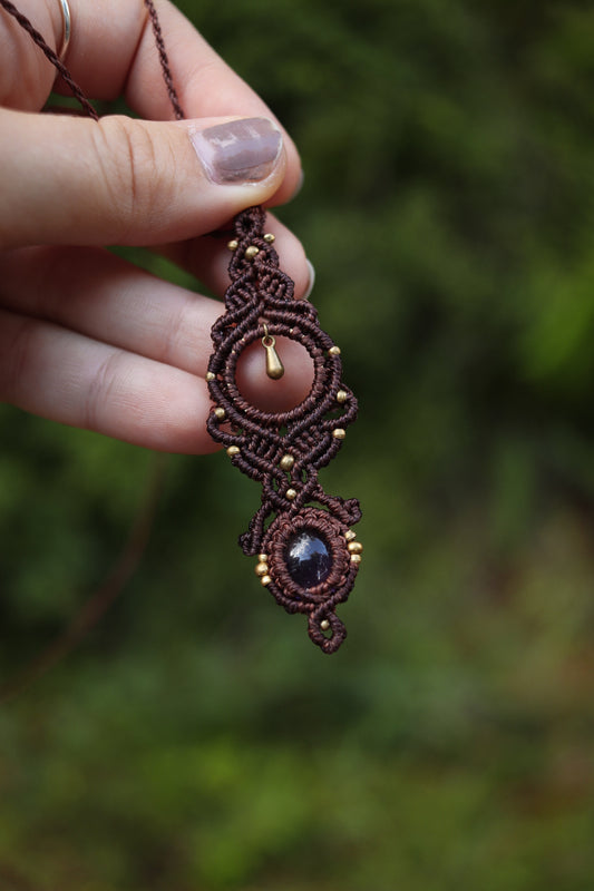 Amethyst Halskette